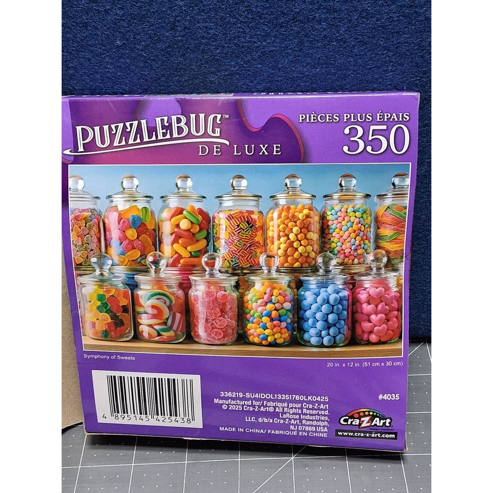 Puzzlebug Deluxe Symphony of Sweets Jigsaw Puzzle Multicolor 350 Pieces 4035